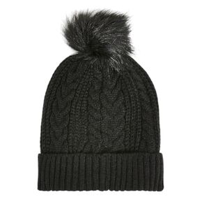 JCrew Cable Pom Beanie